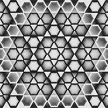 Detail of the print 'Hexa: Luminous 2'