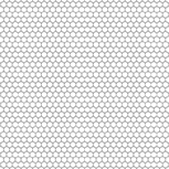 Detail of Panel 1 of 'Hexagonal Divisions (Pentaptych)'