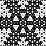 Detail of Panel 4 of 'Hexagonal Divisions (Pentaptych)'